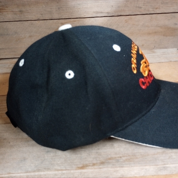 Orange County Choppers Black with Embroidered Logo Strapback Adjustable Hat. - Picture 3 of 9